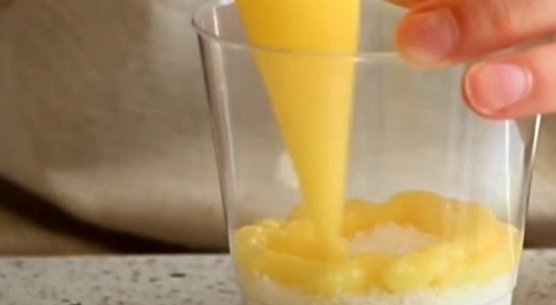 сборка десерта