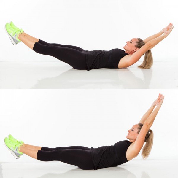 тренировка для пресса