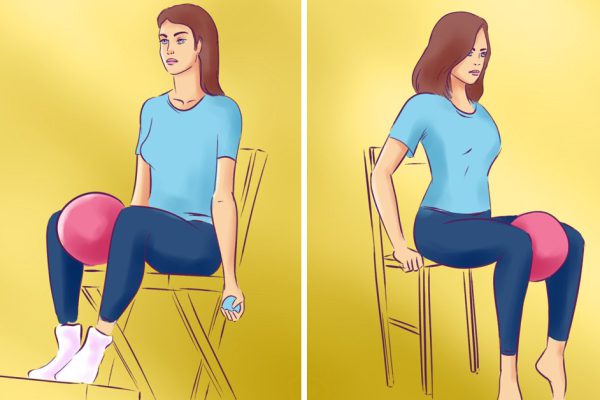 Японская техника тренировки ног с книгой