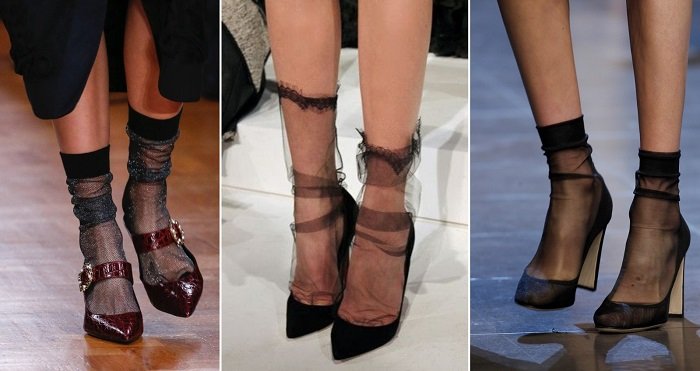 Почему нужно сочетать туфли и босоножки с носками Вдохновение,Советы,Женщины,Идеи,Мода,Обувь,Стиль