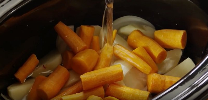 тушеная капуста с мясом