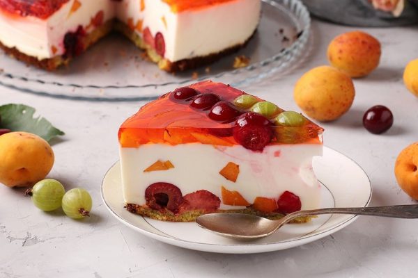 Роскошный десерт из творога с персиками, ему нет аналогов