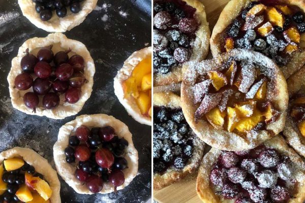 Творожные галеты на скорую руку, если осталось 200 г творога и хозяйка бодрая