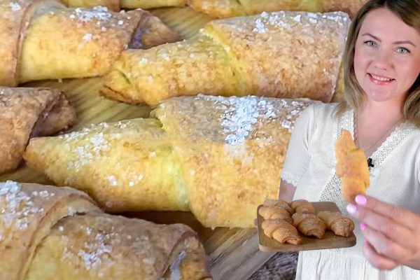 Одной порции будет мало: творожные рогалики Лилии Цвит без яиц