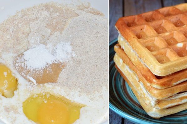 Румяные творожные ПП-вафли специально для тонкой талии