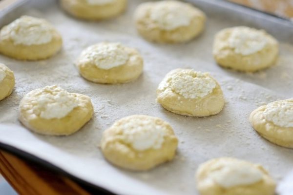 Творожные завитушки