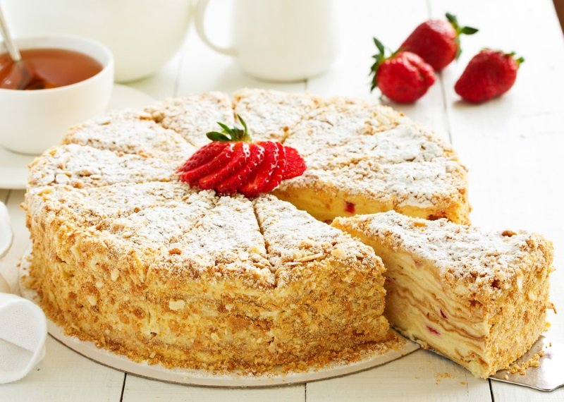 торт наполеон рецепт