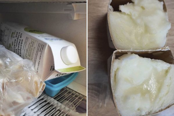 Всё лето держу в морозилке пакет кефира, рассказываю, для чего