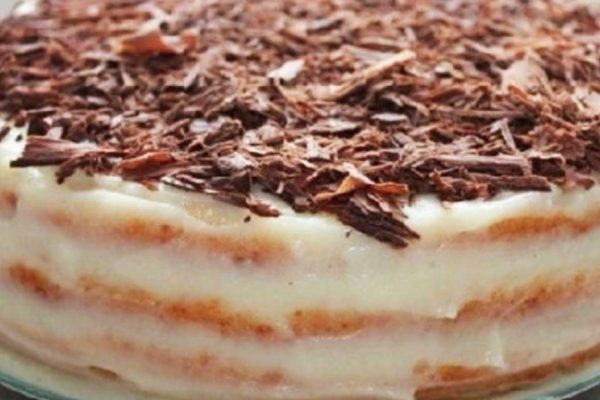 Рецепт торта с творожными коржами на сковороде