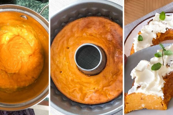 Почти без муки, тыквенный кекс, рецепт которого выпрашивали все коллеги