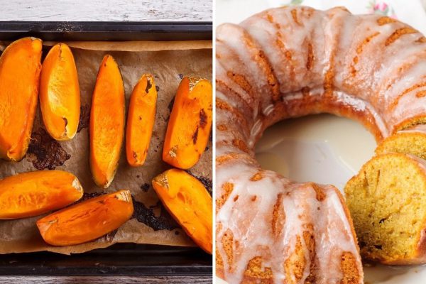 Инструкция по приготовлению пряного кекса из тыквы