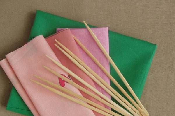 Как сделать тюльпаны из ненужной ткани