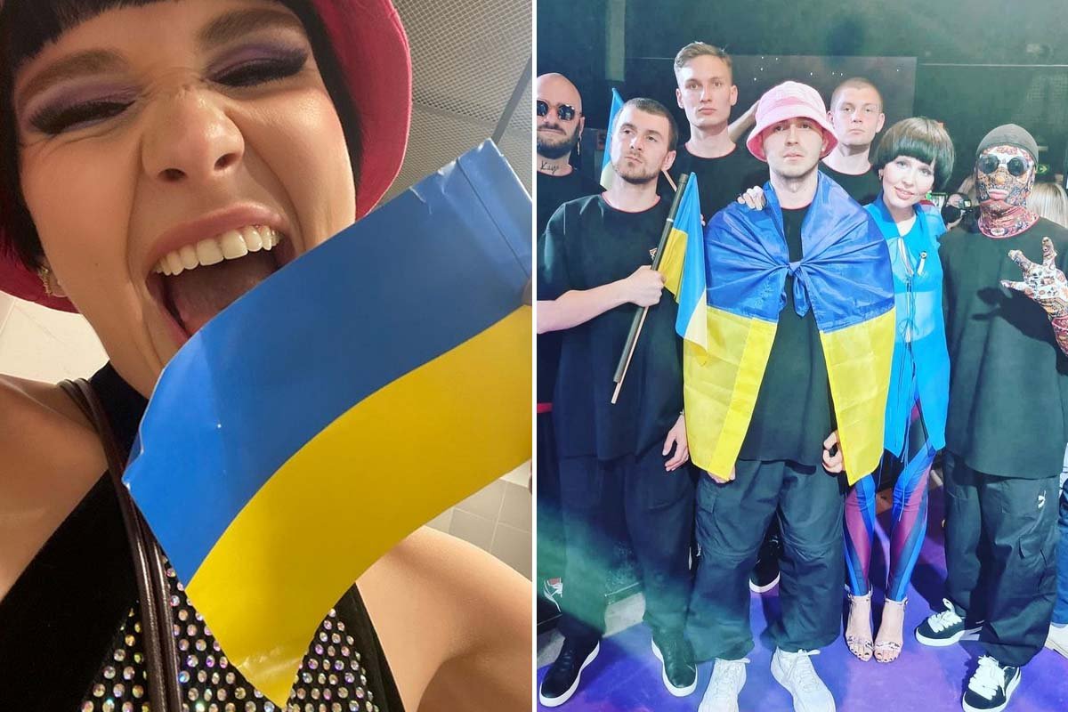 Участники Евровидения активно поддержали Украину и Kalush Orchestra в финале, самые трогательные моменты Вдохновение,Война,Евровидение,Конкурс,Музыка,Украина
