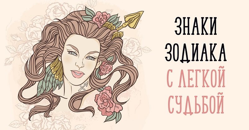 счастливые знаки зодиака