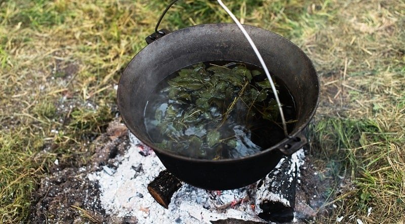 Удобрение из печки