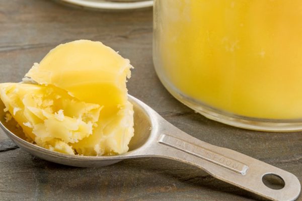 ghee - clarified butter spoon