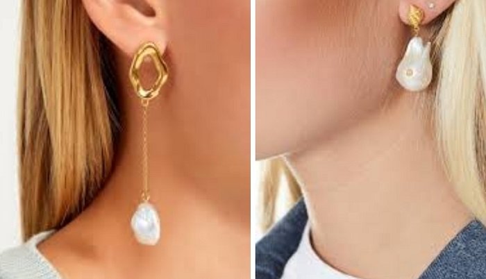 серьги из жемчуга