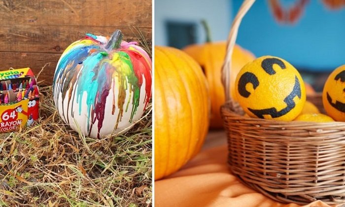 осенний декор комнаты