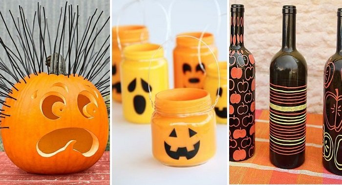 осенние поделки из листьев