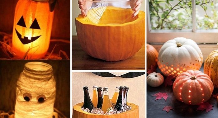 осенние поделки с тыквой