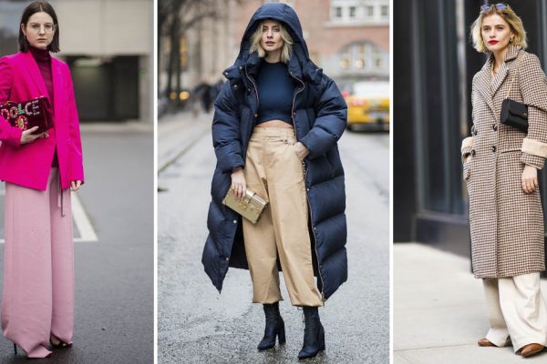 С чем модницы носят широкие летящие брюки, чтобы казаться моложе