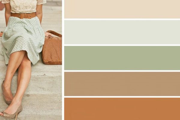 Палитра цветов, чтобы сочетать одежду и сумки как заправский стилист