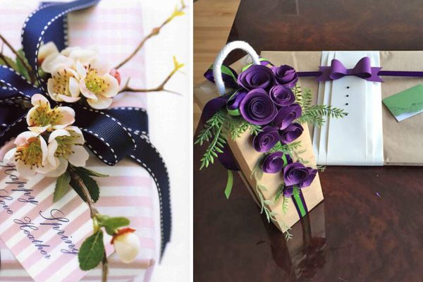 Как упаковать подарок для любимой на Восьмое марта