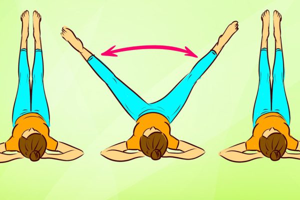 Техника выполнения японского упражнения для ног и бедер