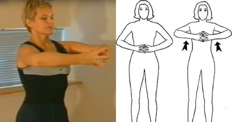 упражнения для похудения рук и спины