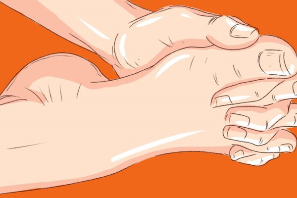 Упражнение «Переплетение пальцев»