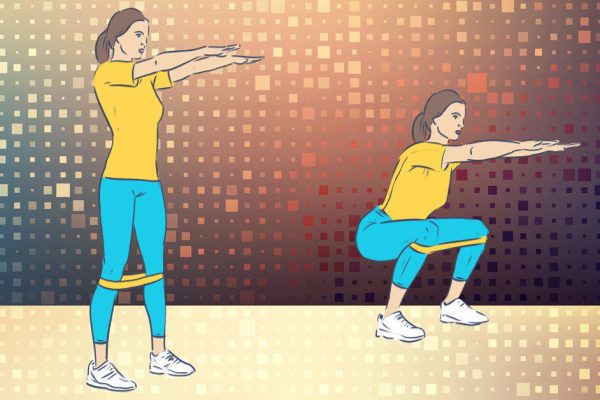 Как выполнять упражнения с фитнес-резинкой