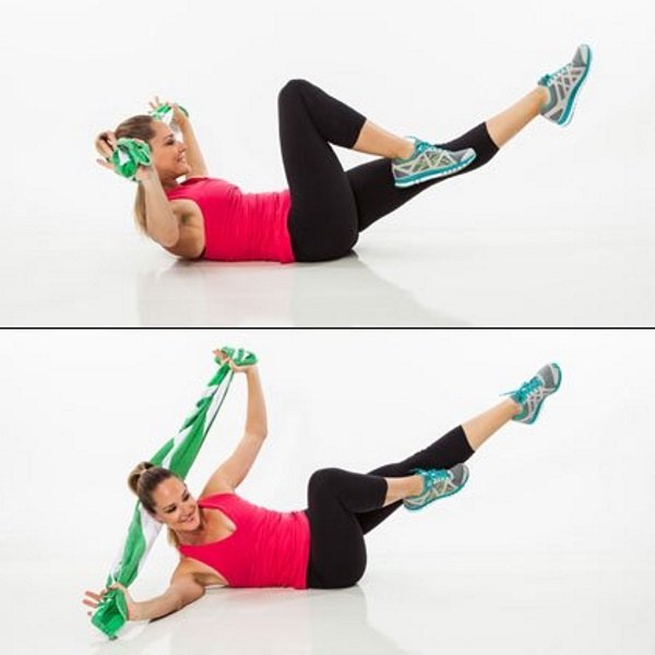  тренировка с полотенцем