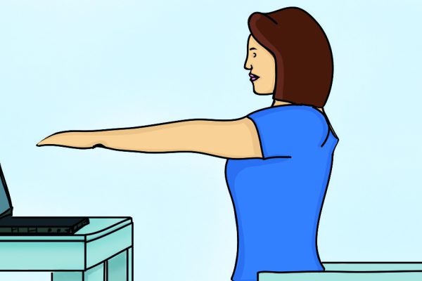 5 упражнений, которые можно выполнять за рабочим столом. Даже начальник не заметит!