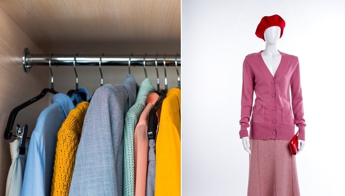 разбор гардероба женщины