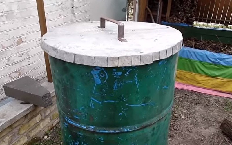 печь для сжигания мусора