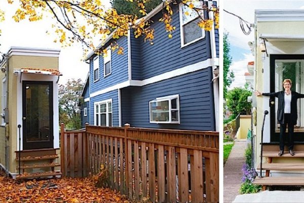 Она построила дом шириной в 1 м, чтобы отомстить бывшему мужу! Вот как поступают со скупердяями.