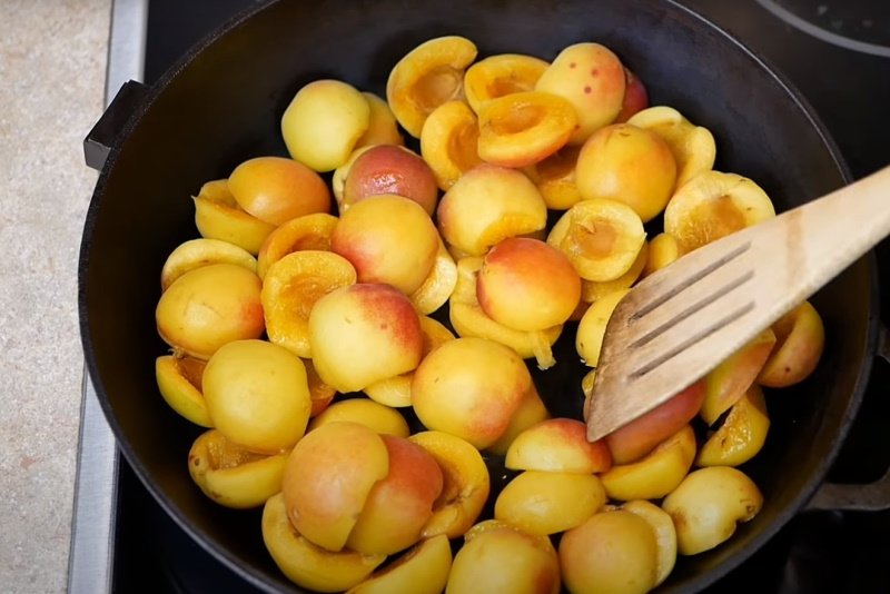 абрикосовое варенье быстрого приготовления