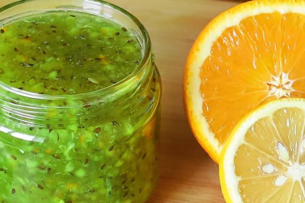 Больше не варю варенье из крыжовника по старинке, готовлю холодное с цитрусовыми