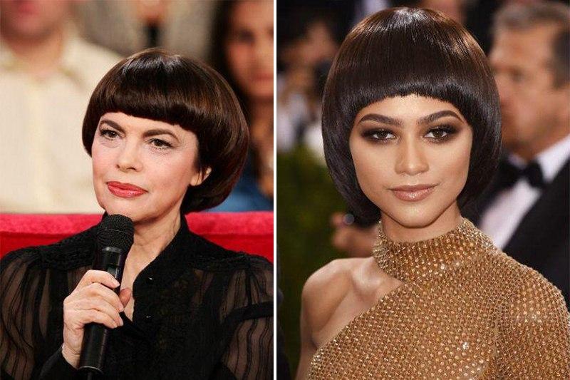 красивые стрижки на средние волосы