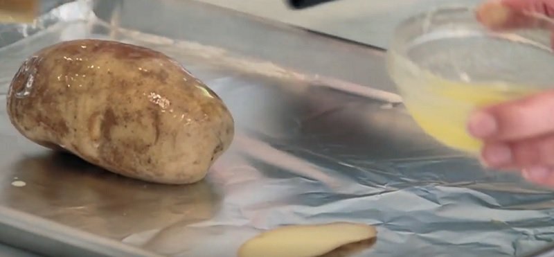 веера из картошки