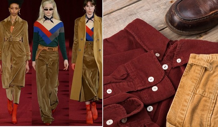 мода на вельвет