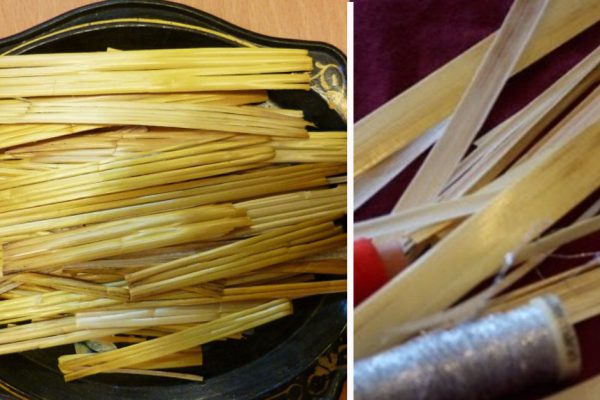 Что сделать их охапки соломы и зачем тащить ее в дом