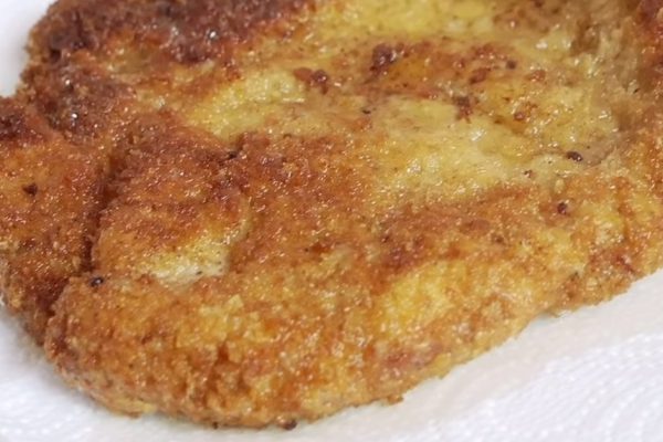 Шницель по-венски самый любимый после котлет у мужа, научилась готовить у цыганки