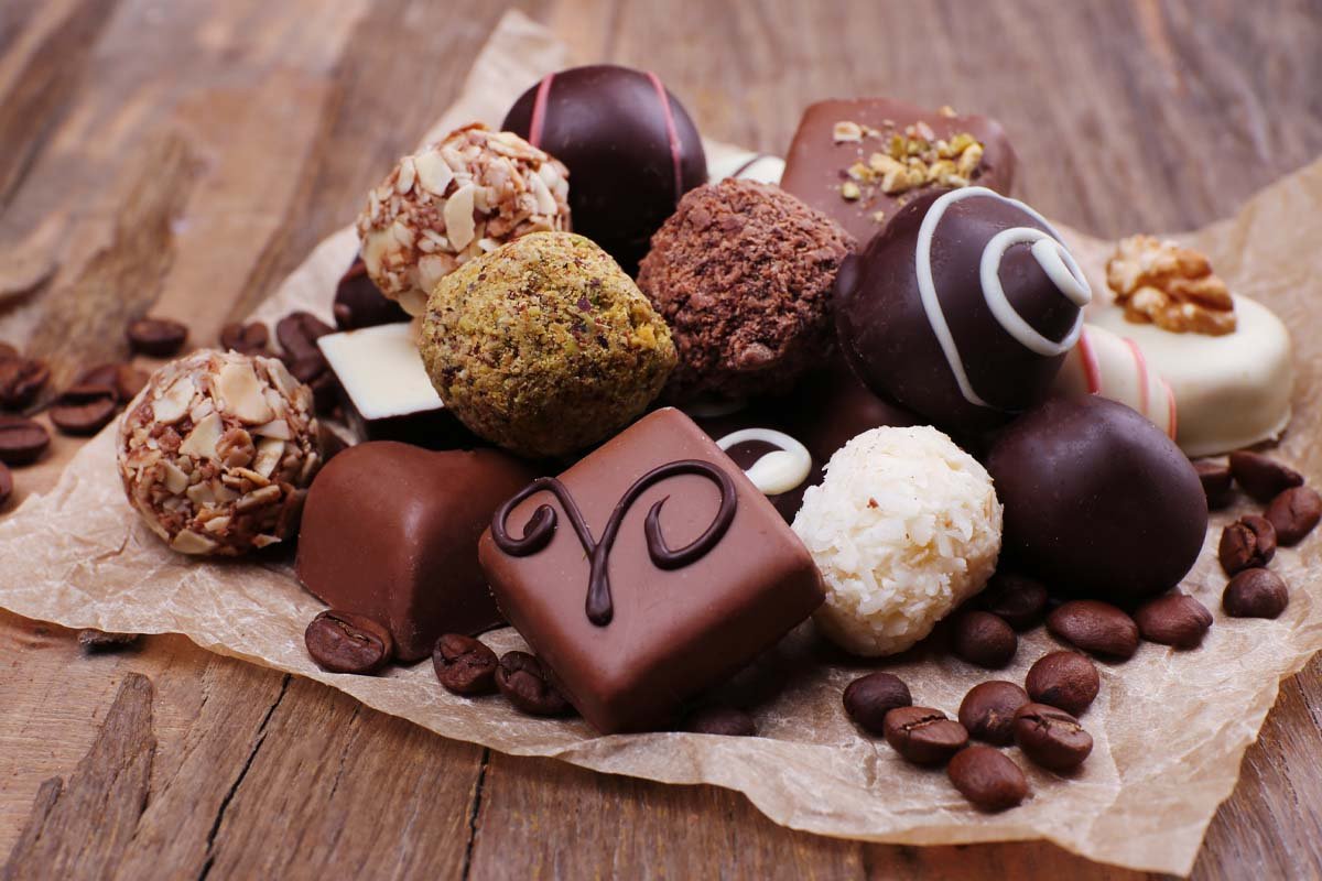 виды шоколадных конфет
