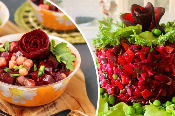 Винегрет без картофеля семье больше по душе, часто готовлю облегченный вариант