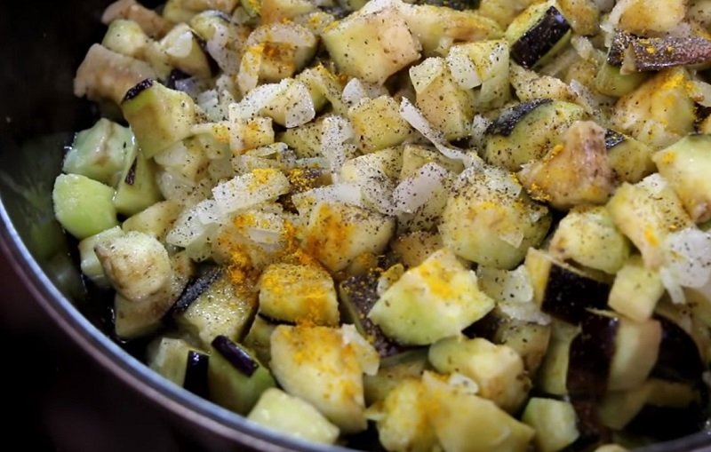 как готовить чыхыртму с баклажанами