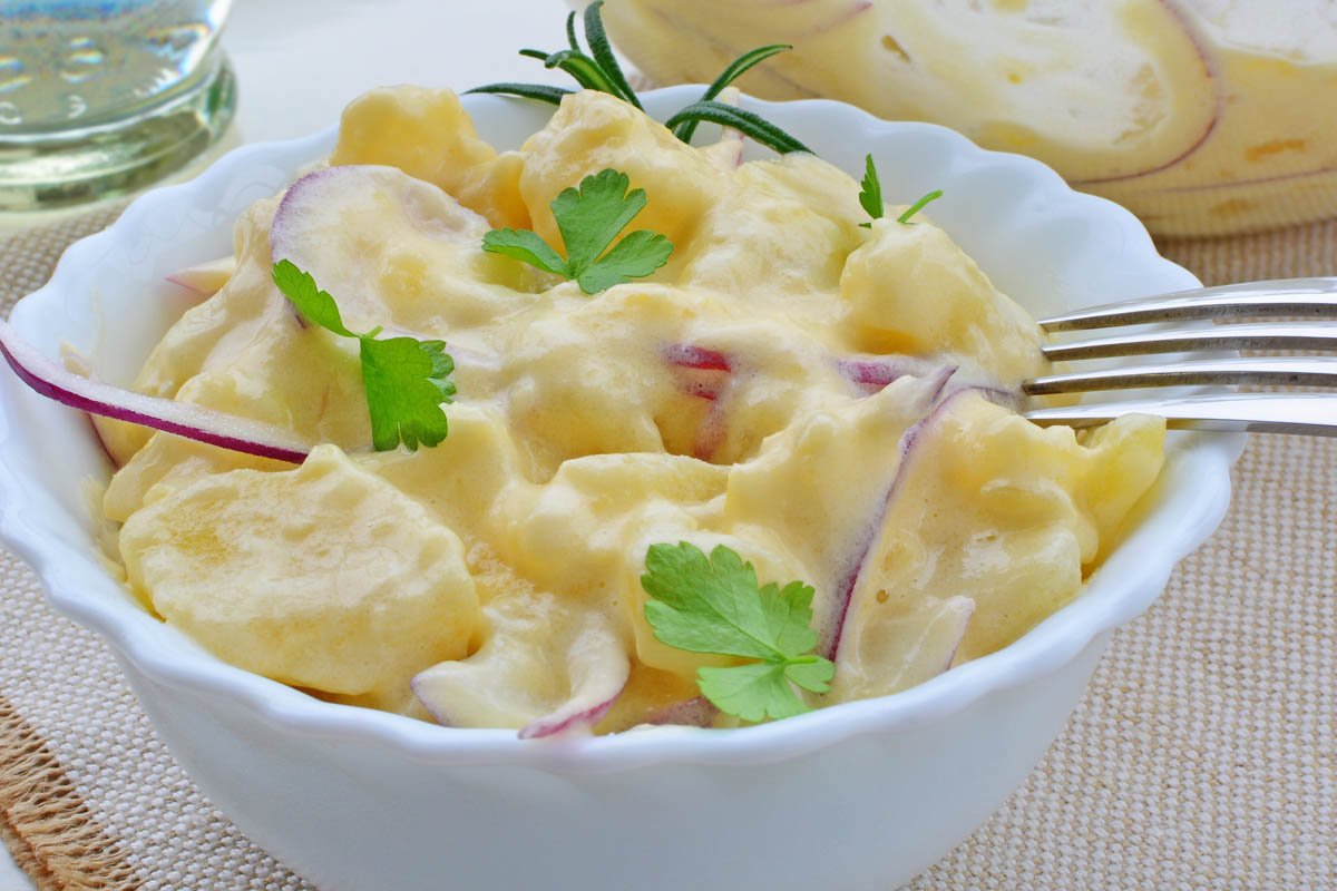 картофельный салат