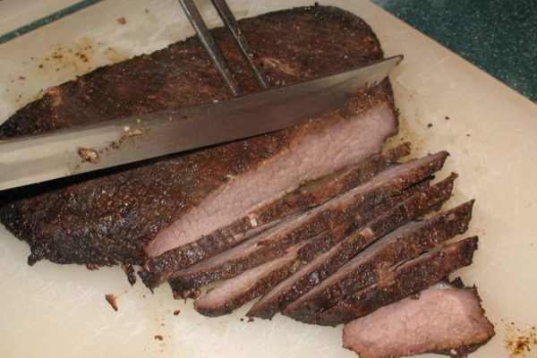 Четыре мясных изыска с кофе