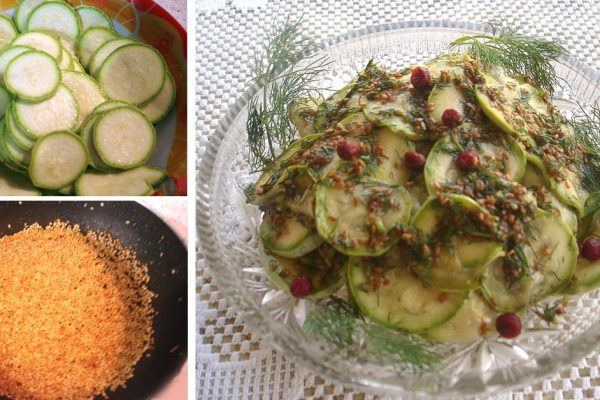 Что приготовить из молодых кабачков