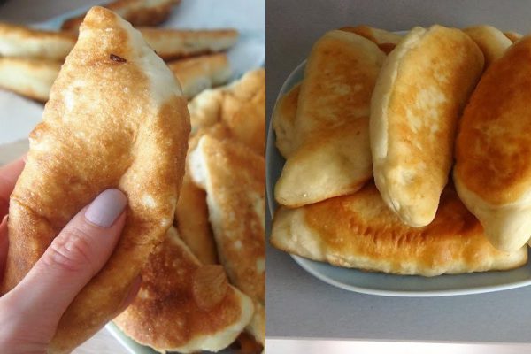 Рецепт пирожков с капустой без яиц